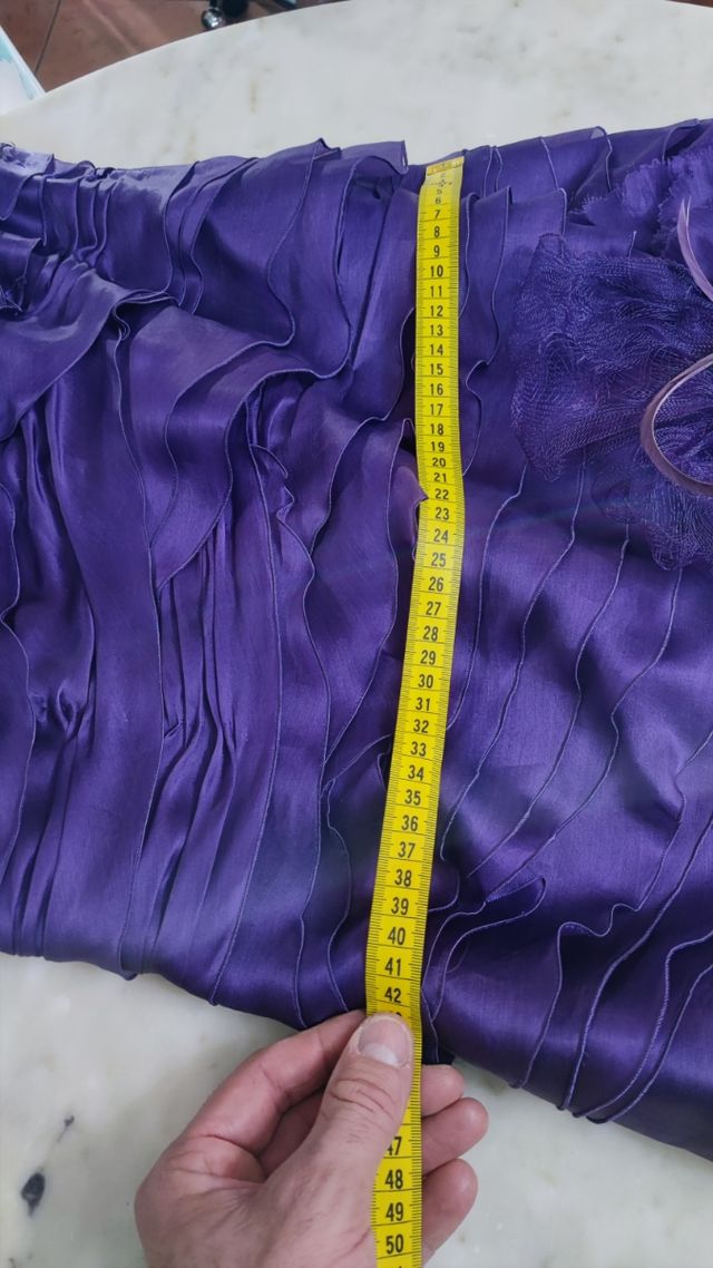 Vestido fiesta. UN SÓLO USO. Talla L/42