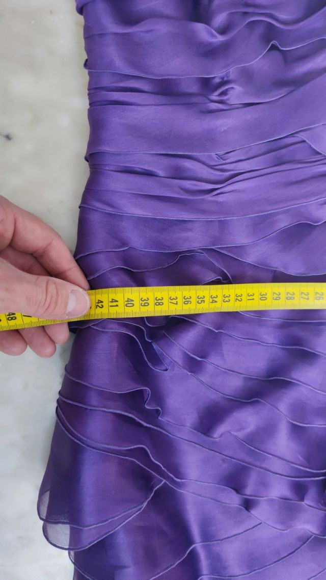 Vestido fiesta. UN SÓLO USO. Talla L/42