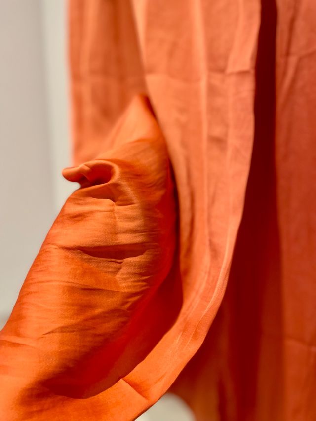 Falda seda con abertura Trucco talla L