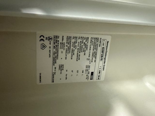 Nevera Siemens 186cm