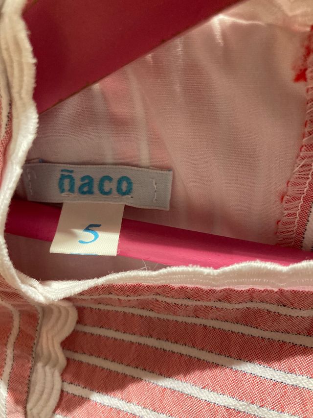Vestido niña talla 5 Ñaco