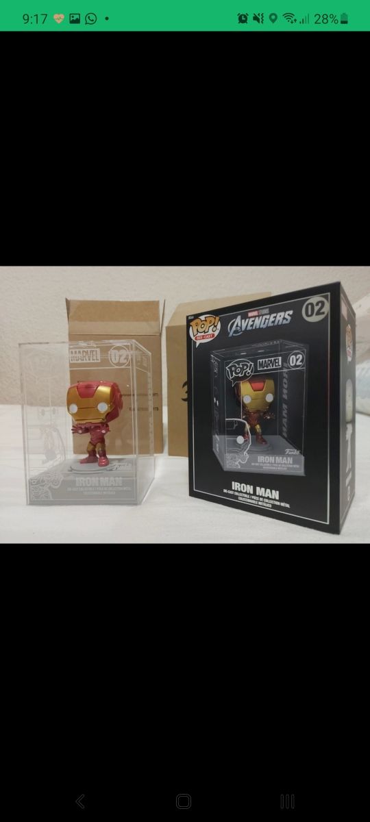 Funko pop Iron Man Die Cast