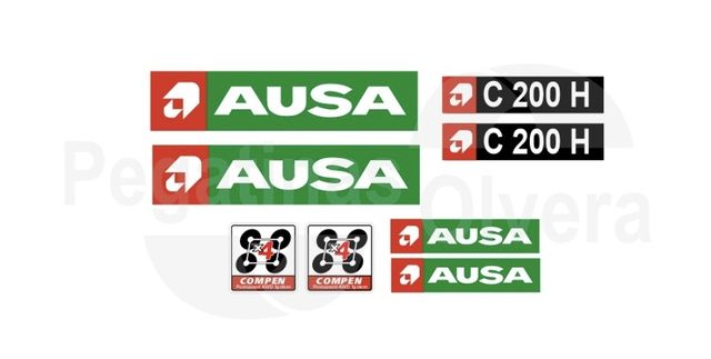kit Adhesivos AUSA C200H