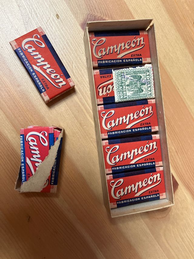 Antiguas cuchillas de afeitar Campeón 68 uds.