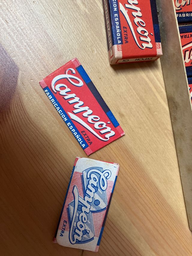 Antiguas cuchillas de afeitar Campeón 68 uds.