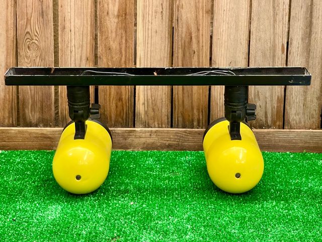 PAREJA FOCOS INDUSTRIALES AMARILLOS ACAPRI VINTAGE