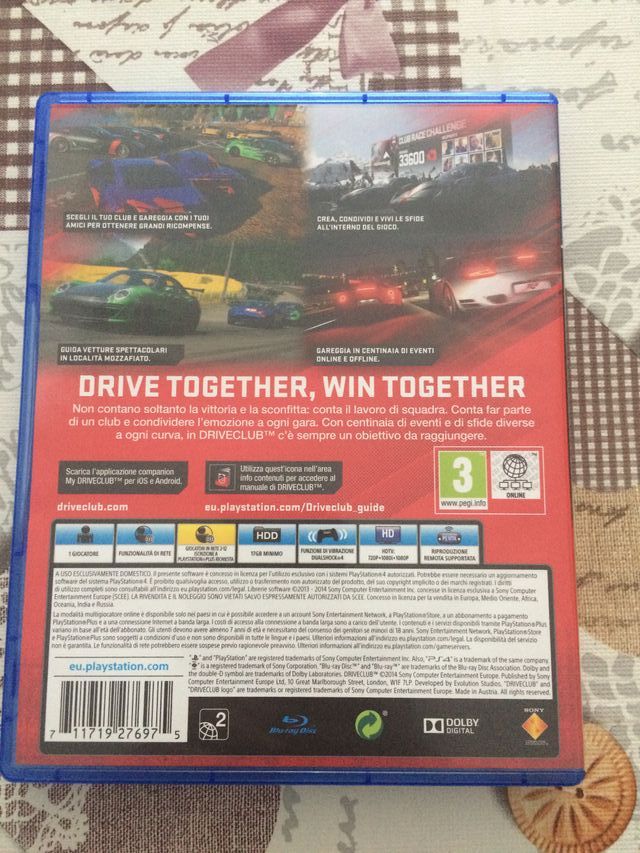 Driveclub PS4