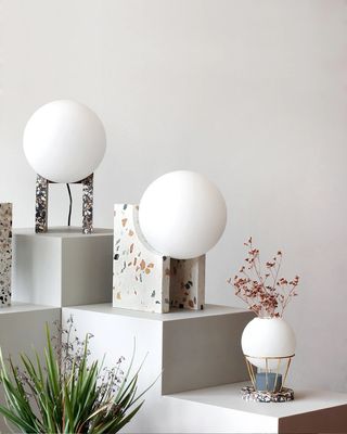 MET - Lámpara terrazzo multicolor