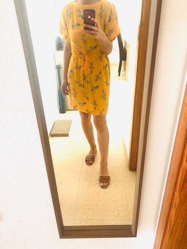 ! Vestido estampado, Zara