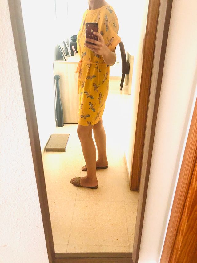 ! Vestido estampado, Zara