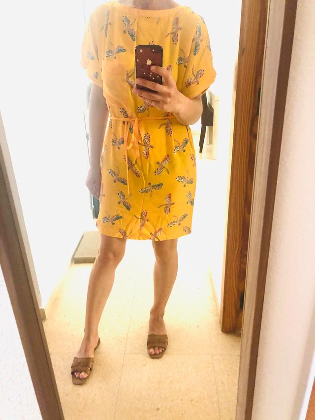 ! Vestido estampado, Zara