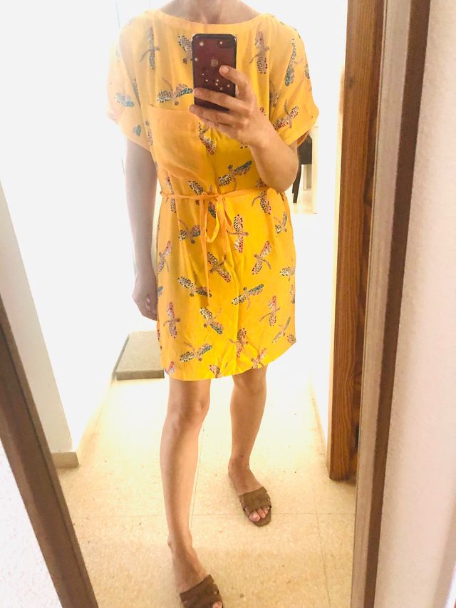 ! Vestido estampado, Zara