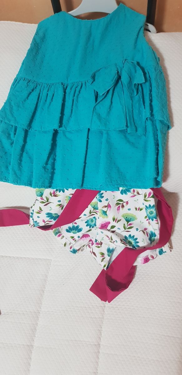 blusa y pantalón niña