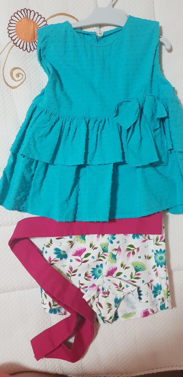 blusa y pantalón niña