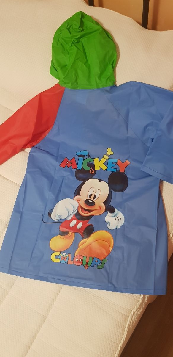 chubasquero Mickey Mousse