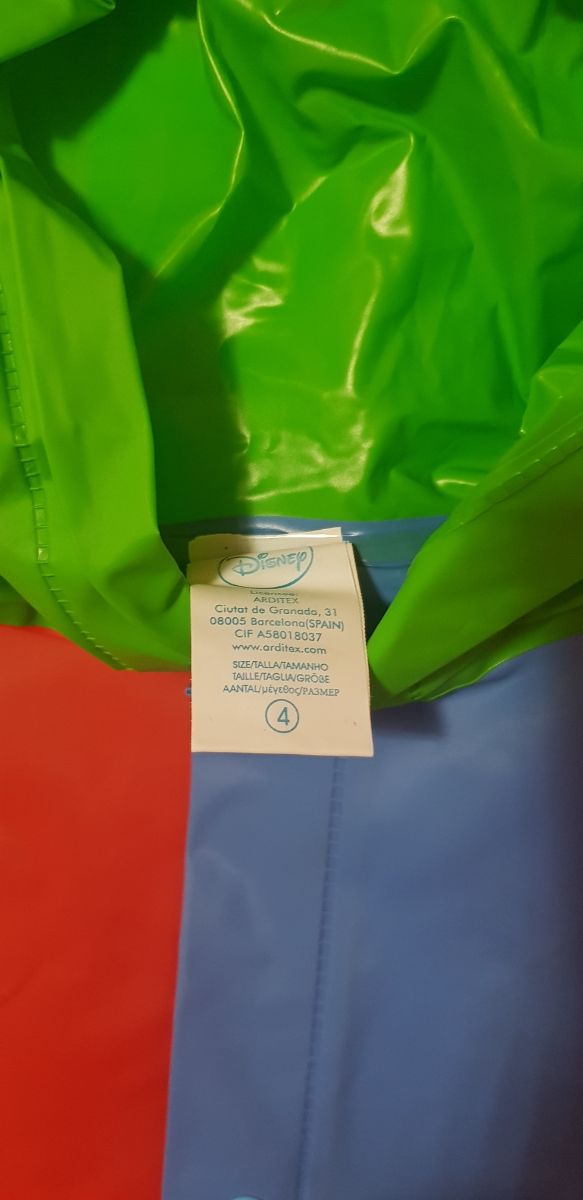 chubasquero Mickey Mousse