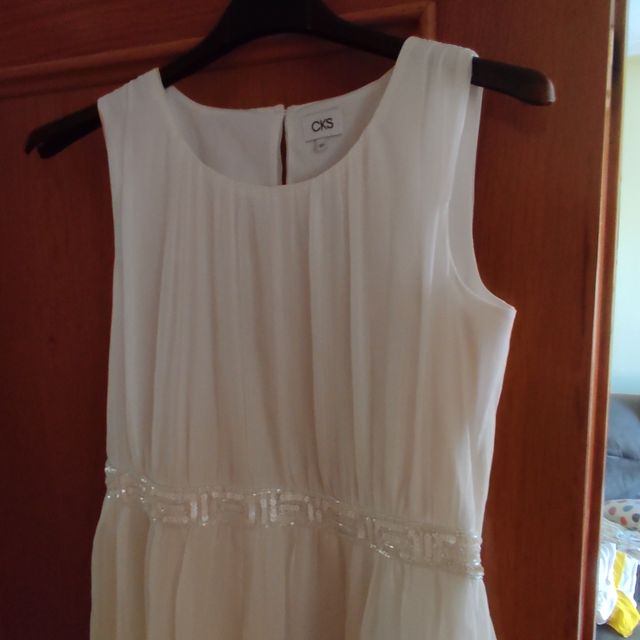 Vestido Blanco talla 10