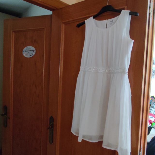 Vestido Blanco talla 10