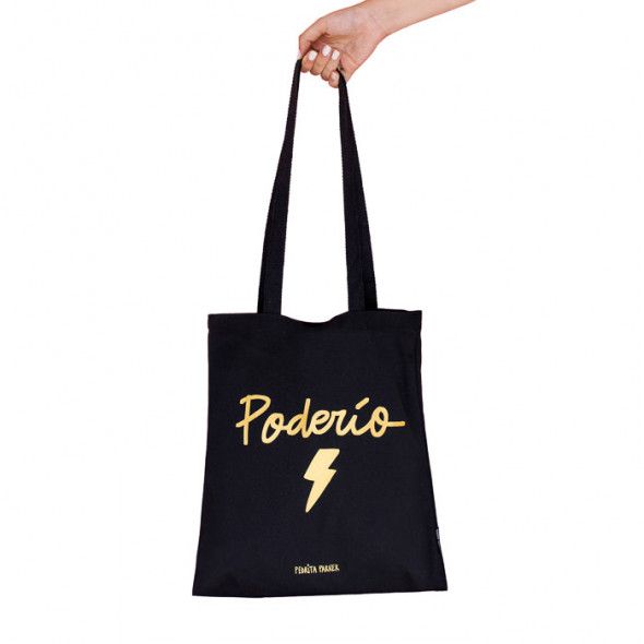 bolsa de lona pedrita parker poderio