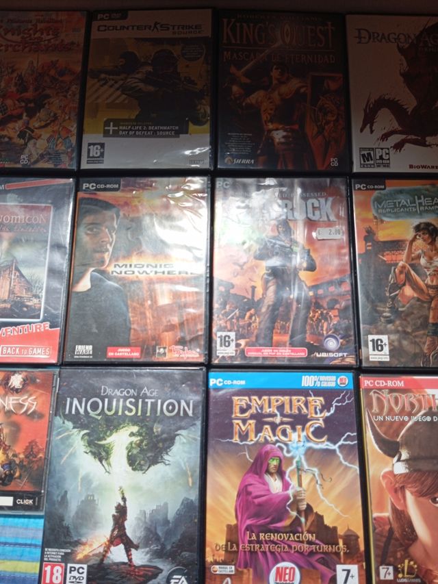 pc 5€/ unidad (leer) escucho ofertas por lote