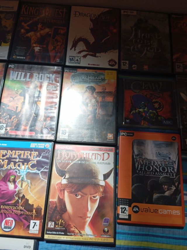 pc 5€/ unidad (leer) escucho ofertas por lote