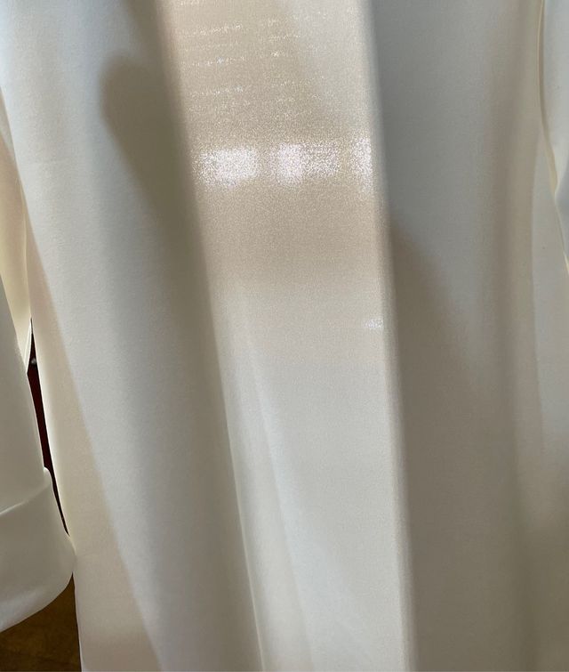 Chaqueta blanca manga 3/4