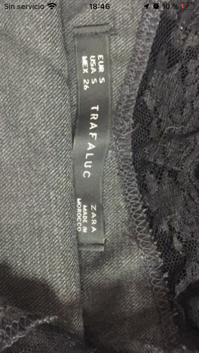 Vestido lencero Zara