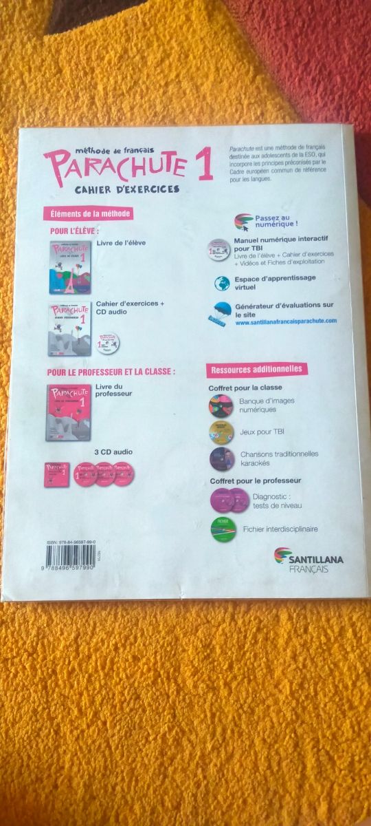 CUADERNILLO FRANCÉS 1ESO