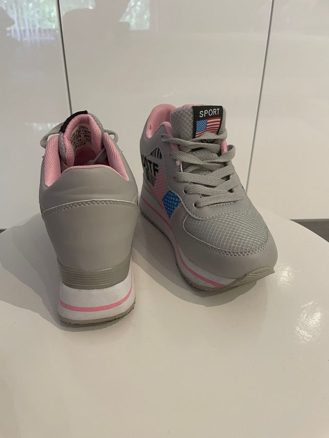 Zapatillas mujer cuña