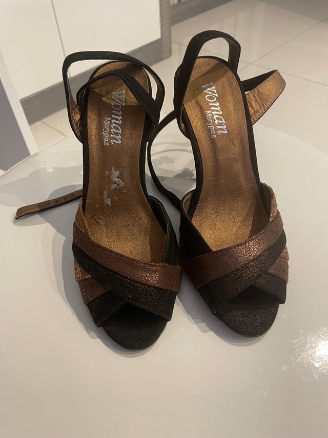 Sandalias mujer con tacón