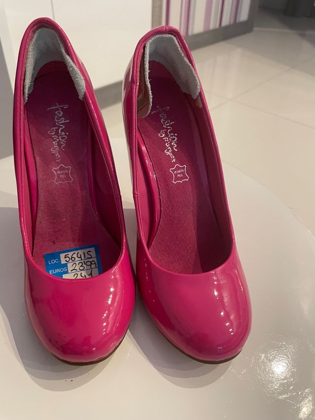 Zapatos fucsia