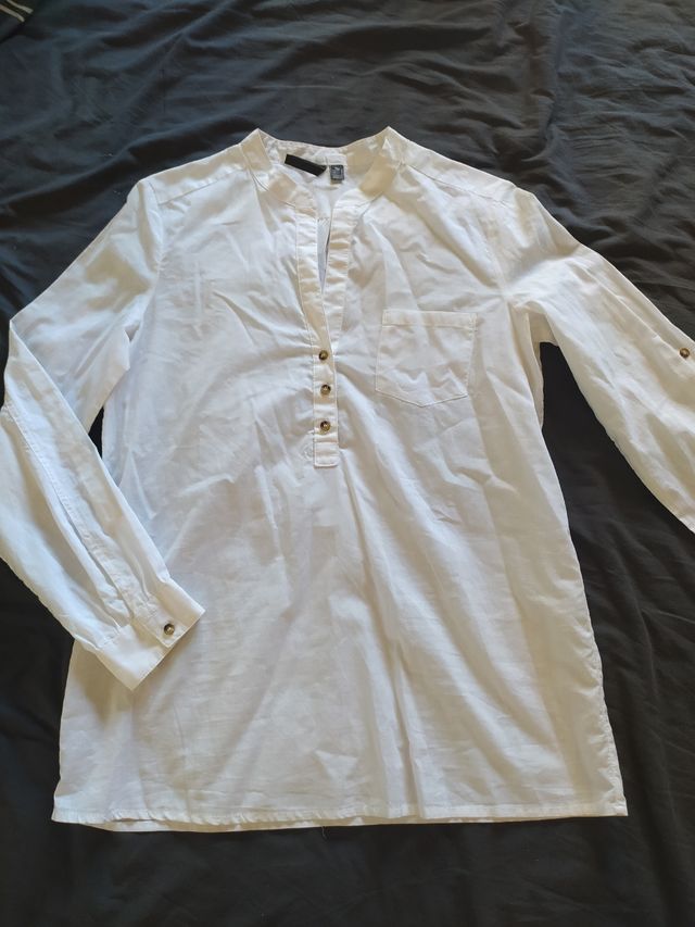 Camisa Blanca Mango