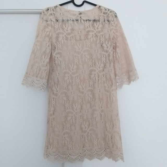1€: Vestido crochet H&M T.34