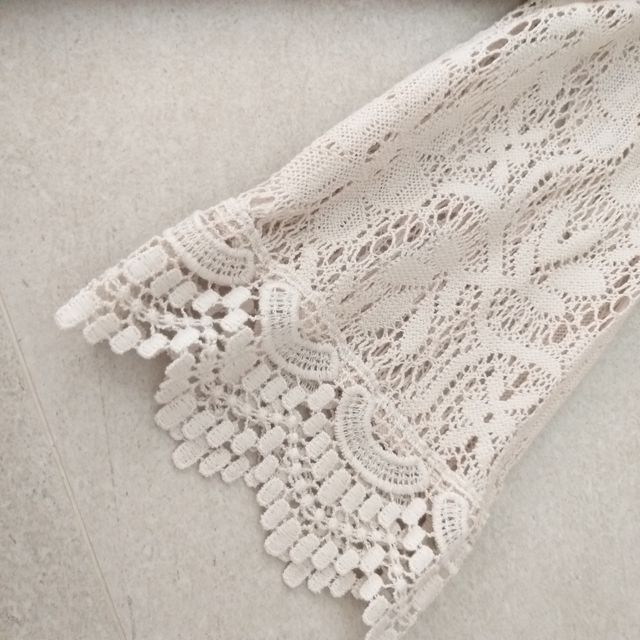 1€: Vestido crochet H&M T.34