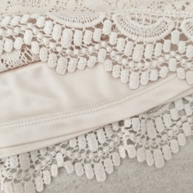 1€: Vestido crochet H&M T.34