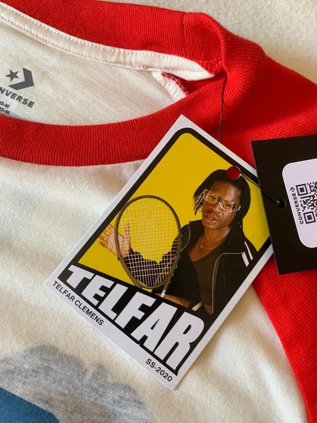 Camiseta Converse x Telfar Johan