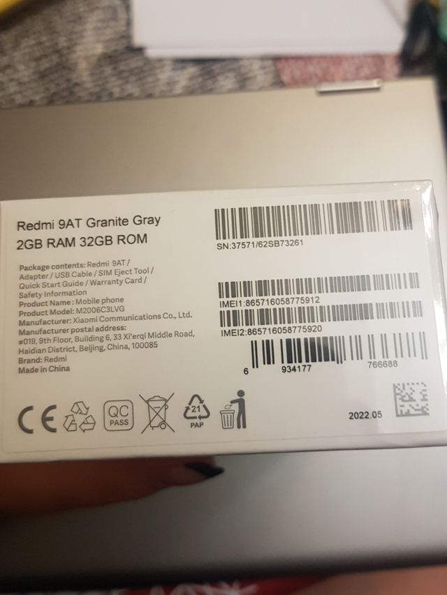 Xiaomi Redmi 9AT.