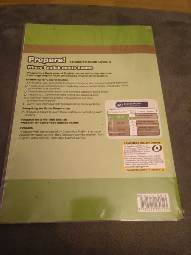 Prepare! Student's Book Level 6