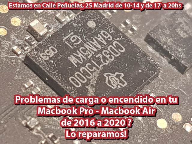 Reparar Macbook Pro - Macbook Air 2016-2020 USB-C