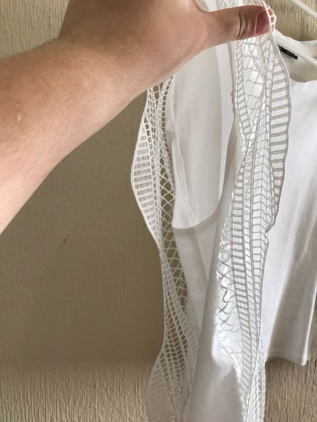 Camiseta blanca - Zara