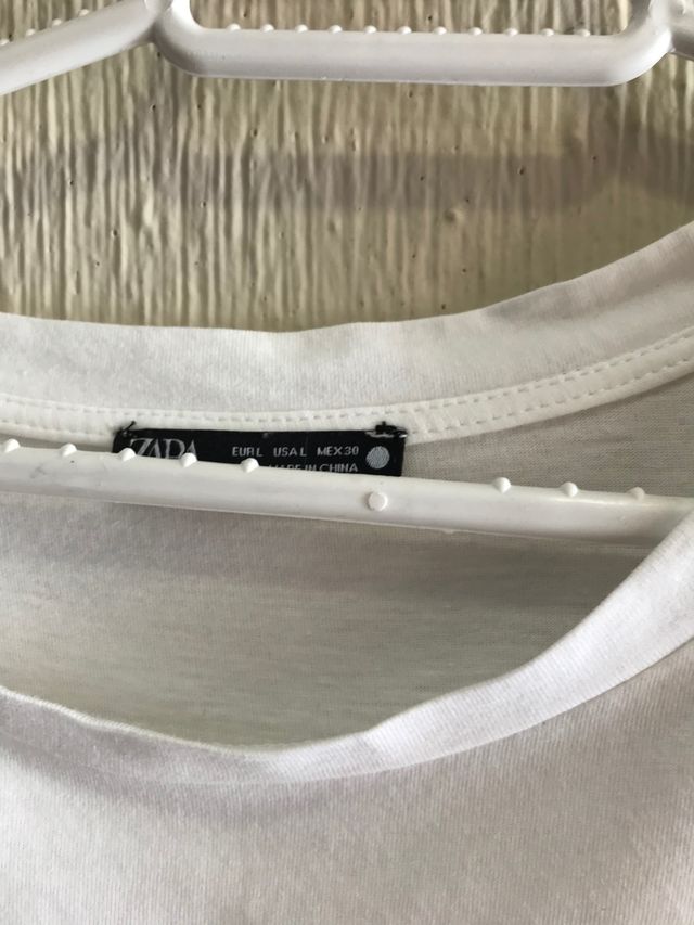 Camiseta blanca - Zara