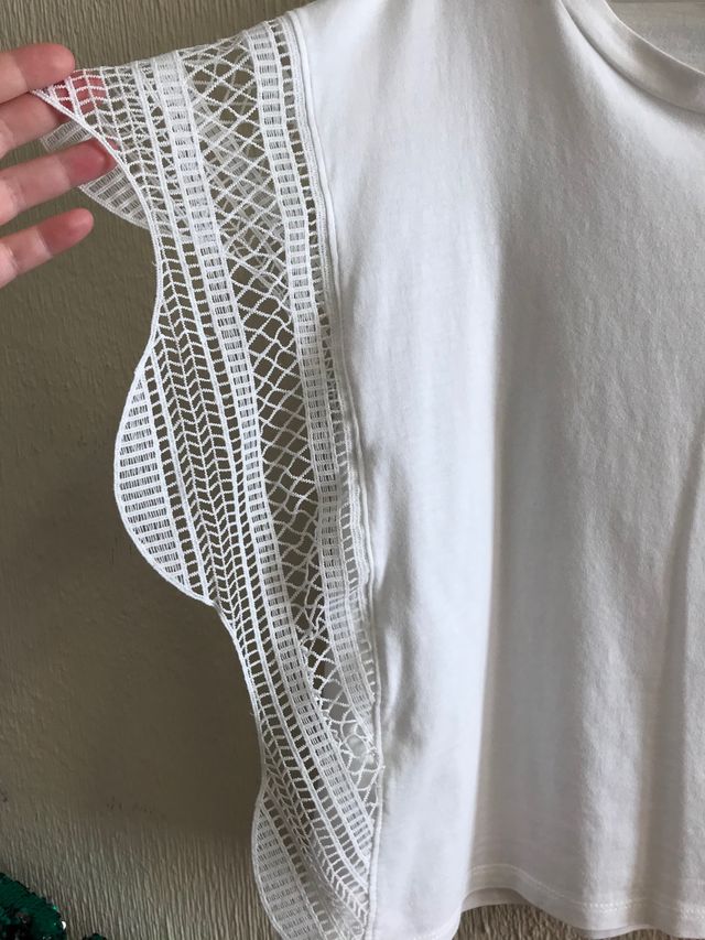 Camiseta blanca - Zara