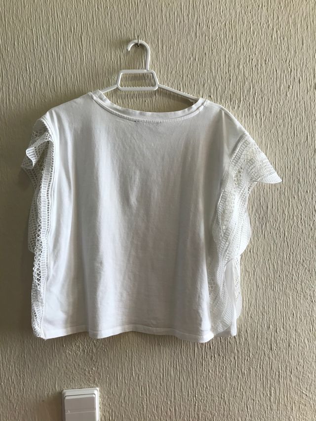 Camiseta blanca - Zara