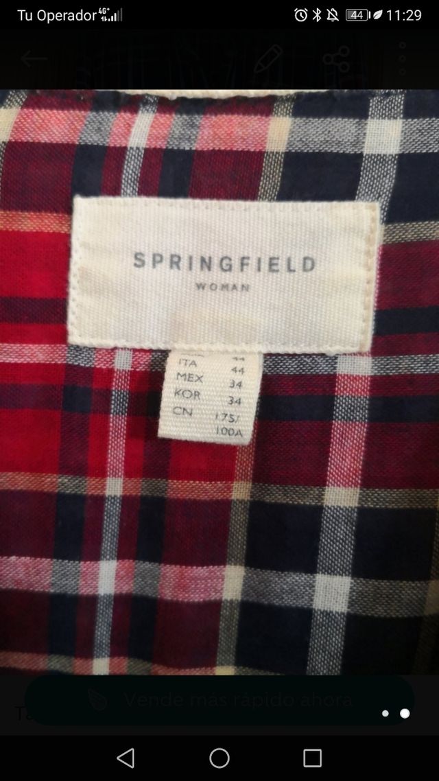 camisa mujer Springfield