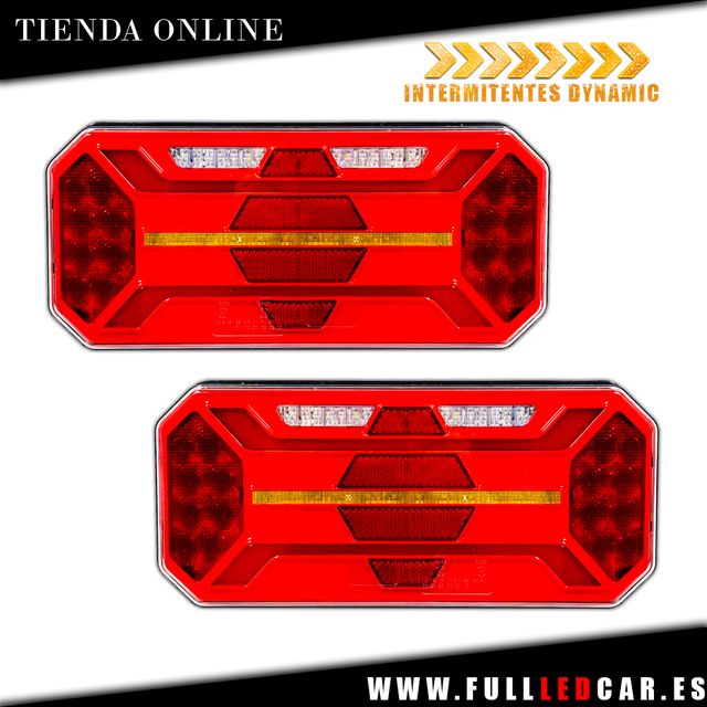 PILOTOS TRASEROS LED NEON MULTIFUNCIONES 12V 24V