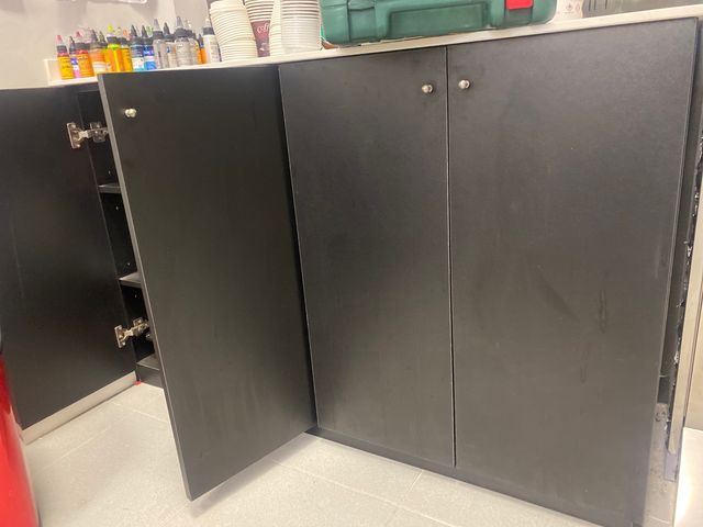 Mueble con encimera dekton