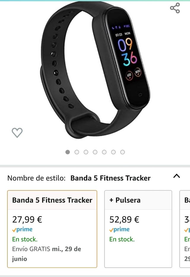 RELOJ AMAZFIT BAND 5