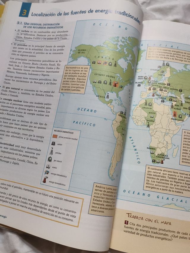 Libro DEMOS Ciencias Sociales Geografía 3ESO