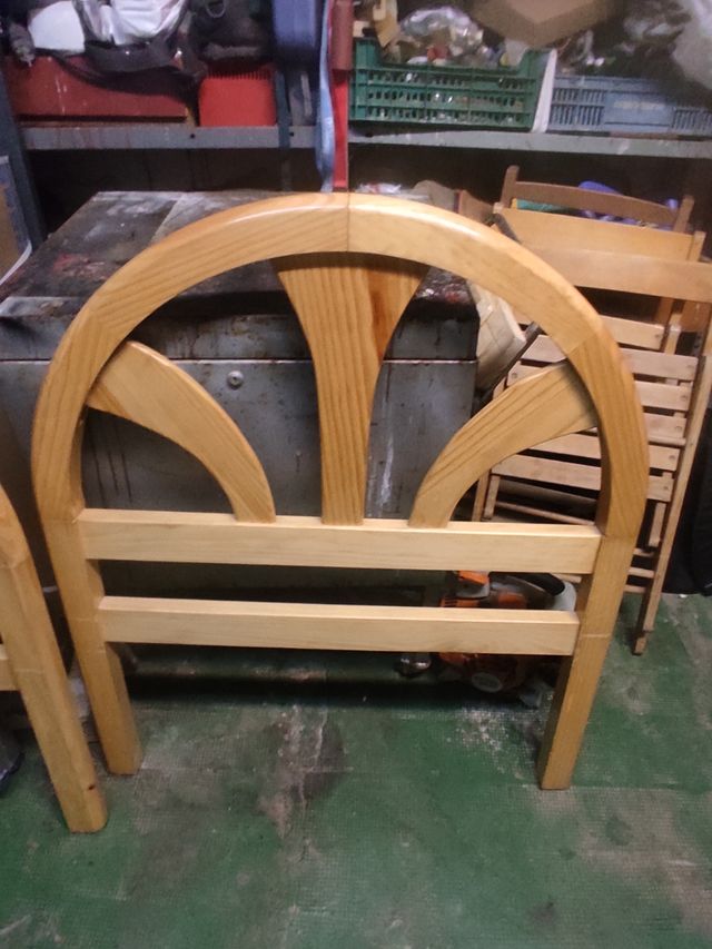 dos cabeceros cama 80