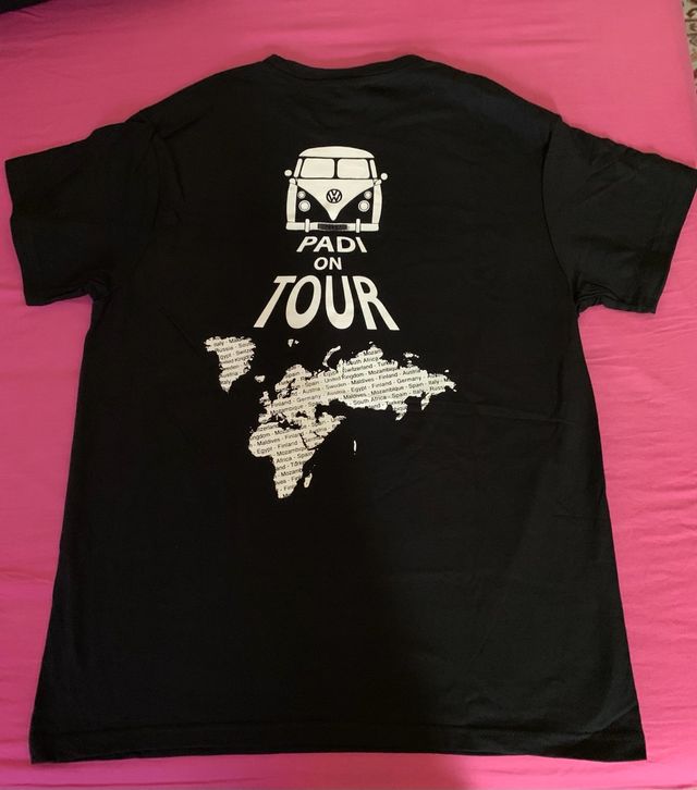 Lote 8 camisetas Padi